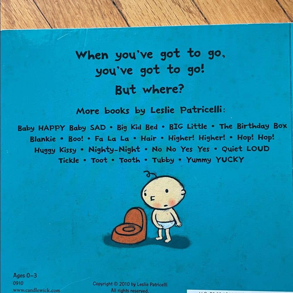 Potty Toddler Board Book - Picture 5 of 6